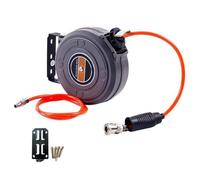 Puthernm Air Drum Automatic Retractable Air Drum Hose Reel Hose Retractor Reel for Car Washing Car Beauty and Repair