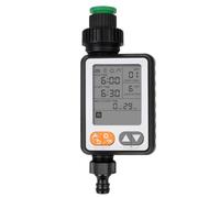 Puthernm Automatic Manual Mode Irrigation Controller Rain Sensor Garden Watering Timer Multiple Program Battery Operated