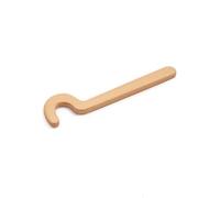Puthernm Wooden Long Handle Pottery Tool for Ceramic Model Making Blanking Edge Shaping Rapid Forming DIY Aid L