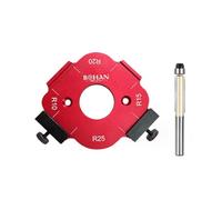 Putiqcher 4-in-1 Arc Angle Positioning Template Router Corner Radius Jig Reusable