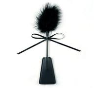 PUTISHU Feather Tickling Stick Flirting Teasing Toy Paddle Flogger Sex Whip