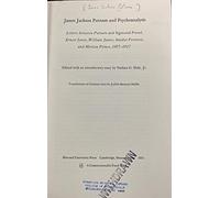 Putman: James Jackson Putman & Psychoanalysis: Let Tersbetween Putman & Sigmund Freud Ernest J: Letters between Putnam and Sigmund Freud, Ernest ... 1877-1917 (Commonwealth Fund Publications)