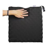 Putnams Sero Pressure Relief Coccyx Cushion - Black Stretch Cover - Made In Uk