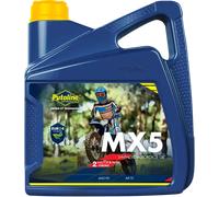 Putoline MX5 Synthetic Racing 2-Stroke Oil Off Road MX Enduro Motocross 4 Litre