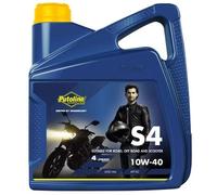 PUTOLINE S4 10W-40 4-STROKE OIL 4 LITRES SUITABLE FOR ROAD, OFF ROAD & SCOOTERS