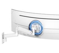 PUTORSEN Ultrawide Monitor Wall Mount for 17-57 Inch Screens, Gas Spring Heavy Duty Adjustable Monitor Arm Support up to 20 kg, Max VESA 200x200mm