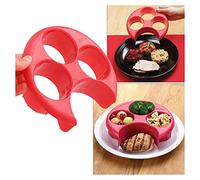 PUTOWUT 1 Portion Control Plate for Meal Measure Lose Weight Diet Management Apothecary Products Healthy Eating