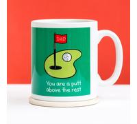 Putt Above The Rest Golf Dad Mug