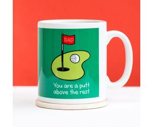 Putt Above The Rest Golf Dad Mug
