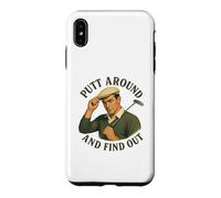 Putt Around And Find Out Men's Funny Golf Case for iPhone XS Max