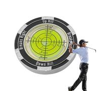 Putt Green Golf Player - Golf Track Player | Compact Round Golf Level Indicator for Putting Practice | Golf Training Tool to Improve Skills
