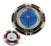 -Putt Reader - Golf Ball Marker Level - Double Sided Golf Ball Marker for Putting | Golf Ball Markers Green Reading Aid Accessories for Men and Women