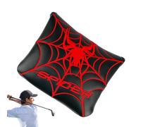 Putter Head Covers - Spider Mallet Putter Cover | Square Mallets Mug with Magnetic Closure Golf Club Covers Putter Head Covers Magnetic Lid for Mistress