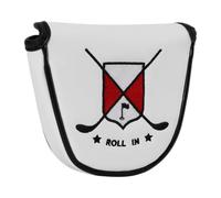 Putter Headcover - Soft Leather Material, Mallet Putter Protective Cover, Portable Golf Sleeve with Magnetic Closure, Lightweight Club Head Protection Accessory | for Beginner Golfers Recreational