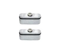 Putter Pair of aftermarket golf weights for Odyssey Tri-Hot 5K, Eleven & White Hot Versa series 10g - 35g, UK Stock (2 x 25g Silver)