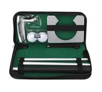 Putting Ball Game Set High Simulation Design Spliced Cue Indoor Putter Practice Equipment Kit for Home Outdoor Golf Enthusiasts Zinc Alloy Aluminum Alloy 4 Putter Components 2