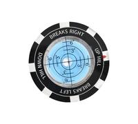 Putting Reader - 1.57 Inch Guide | ABS Tool - High Precision Line Training Aid Golfer Men Women Adult Ball Marker Green Bubble Level Practice Portable Professional Amateur