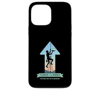 Putting the Up in Startup Data Signal Tower Climber Case for iPhone 13 Pro Max