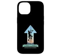 Putting the Up in Startup Data Signal Tower Climber Case for iPhone 14
