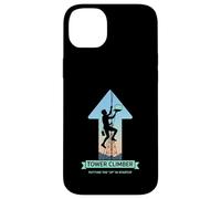 Putting the Up in Startup Data Signal Tower Climber Case for iPhone 14 Plus
