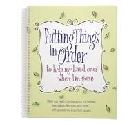 Putting Things in Order to Help My Lovedones When I'M Gone,After Dea-th Planner,Creative Death Plan-ner Notebooks,Novelty End of Life Plan-ner,Beneficiary Planner Notebook,Dea-th Plan-ner Book UK