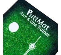 Putting Training Aid Masters Golf FatPlate Pace and Line Trainer PuttMatt Uni, 3,05 m, 3050 x 660 mm