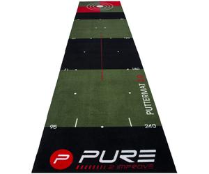 Putting Training Aid Pure 2 Improve Golfputting Mat 300 cm, 65 x 300 cm