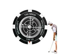 Putting Training Tool - Double Sided Portable High Precision Greens Reader Ball Marker, Reliable Readings Alignment Device | Perfect Golf Putt Green Reading Aid Tools For Professionals Enthusias