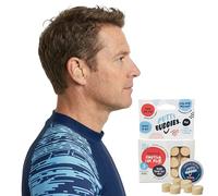 Putty Buddies Floating Earplugs for Swimming & Bathing (Invented by Physician) Keep Water Out 3-Pair Tan