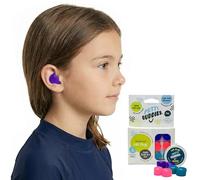 Putty Buddies Original Swimming Earplugs (3 Pair) Purple