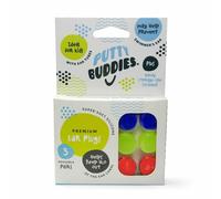 Putty Buddies Super Soft Comfortable Original Swimming Earplugs for Kids (Block Water) 3-Pair Red/Blue/Yellow