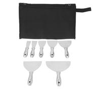 Putty Cutter Set,Stainless Steel Set Drywall Repair Patching Scraping Spackling Professional Multi Purpose Wall Scraper Tool Smoothing Painting for DIY Home Renovation Construction