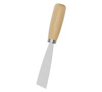 Putty Knife, 1.5 Inch Metal Scraper, Wooden Handle Spackle Knives for Drywall, Decals, Wall Paper, Patching, Painting, Taping, Scraping Coating