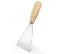 Putty Knife, 2.5 Inch Metal Scraper, Wooden Handle Spackle Knives for Drywall, Decals, Wall Paper, Patching, Painting, Taping, Scraping Coating