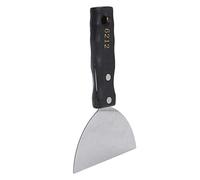 Putty Knife Scrapers,Stainless Steel Filling Putty Knife Scraper 4.7inch Wooden Handle Wallpaper Steamer Stripper Metal Scraper Tool for Drywall Finishing, Plaster Scraping, Decals and Wallpaper