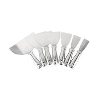 Putty Knifes, 7 Pack Stainless Steel Paint Scraper Tool, 1.5 2 3 4 5 6 8 Spackle Knifes Set, Perfect for Repairing Drywall, Removing Wallpaper, Mud, Plaster Scraping