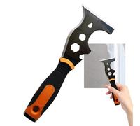 Putty Scraper, Glue Scraper, 16 in 1 Stainless Steel Sticker Scraper, Multifunctional Paint Edge Stripping Tool for Quick Paint and Papie Removal