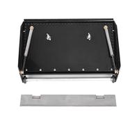 Putty Scraping Box Smooth Wall Paving Tool for Simple Joint Processing for Wall Construction Aluminum Alloy Black (10 Inch)