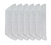 Puupaa 6PCS Mop Pads for Shark AV2800ZE/RV2820YE Robot Vacuum, Washable Reusable Mopping Pad Replacement Accessories