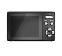 Puupaa Digital Camera, 4K Autofocus Digital Camera Compact with 32G TF Card, 2.4" LCD Screen, 16X Digital Zoom, Portable Digital Camera for Adult, Teenagers, Girls, Boys(Black)