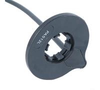 Puupaa Electric Bike Pedal Assist Sensor 12 Magnet Disc for Speed Detection, ABS Replacement Part Black