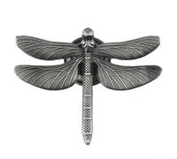 Puupaa Elegant Dragonfly Cabinet Handles Replacement, in Zinc Alloy for Children's Rooms, and Decorative Furniture Knobs(Ancient Tin)