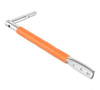 Puupaa Fence Wire Twisting Tool, 3-Hole Cable Winder T-Post Clips Tool Dual-Head Wire Fastener Tool Installation Repair for Fencing Wire Stretcher