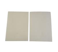 Puupaa for A4 3mm Exhaust Pipe Gaskets, Ceramic Fiber Gasket, Heat Resistance 1260 °C Sealing Sheet for Chimney Stove Flue Pipe-2 PCS