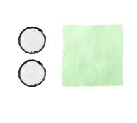 Puupaa for Insta360 X5 Camera Lens Protector Set Anti-Scratch HD Transparent Screen Guard With Quick Release Rotating Buckle Design 2 Pack