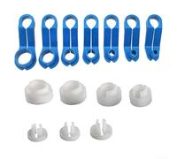 Puupaa Fuel Line Disconnect Tool Set with Multiple Sizes for Quick Hose Removal in Automotives (14Pcs)