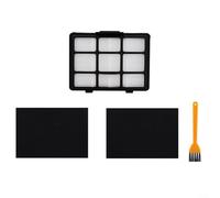 Puupaa HEPA Filter Kit for EUREKA NEN170 Bagged Canister Vacuum Cleaner, Washable and Reusable Filters(A)