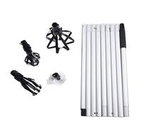 Puupaa Light Bulb Changer, High Ceiling Light Bulb Tool with Telescopic Extension Rod, Light Bulb Remover, Suction Cup for Ceiling and Recessed Lights