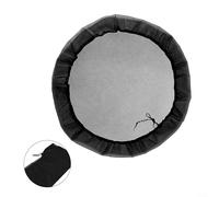 Puupaa Mesh Cover, Water Butt Net Rain Cover, Protective Lid Adjustable for Home Outdoor Garden Rain Buckets(110cm)