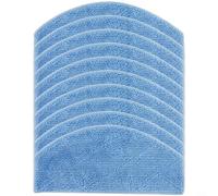Puupaa Microfiber Mop Cloths for Laresar Mars01 for Lubluelu Robot Vacuum Cleaner, Easy Install Floor Cleaning Accessories, Washable Reusable Pads(10 PACK)